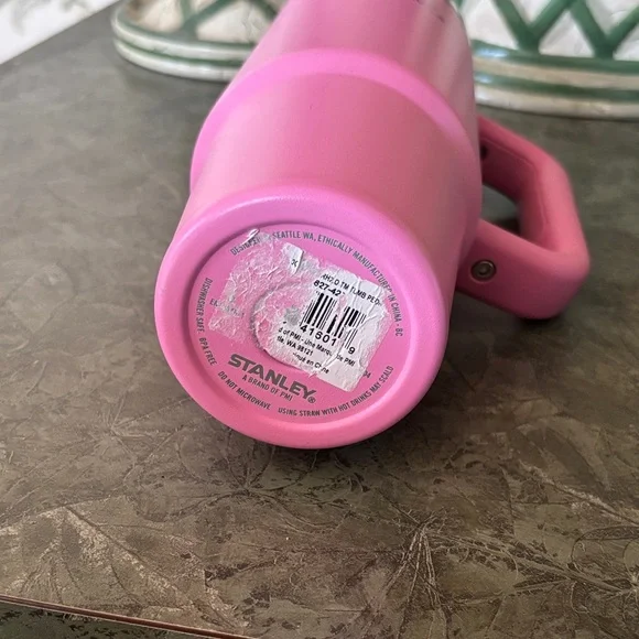 Stanley Pink Insulated Travel Mug - Picture 5 of 5